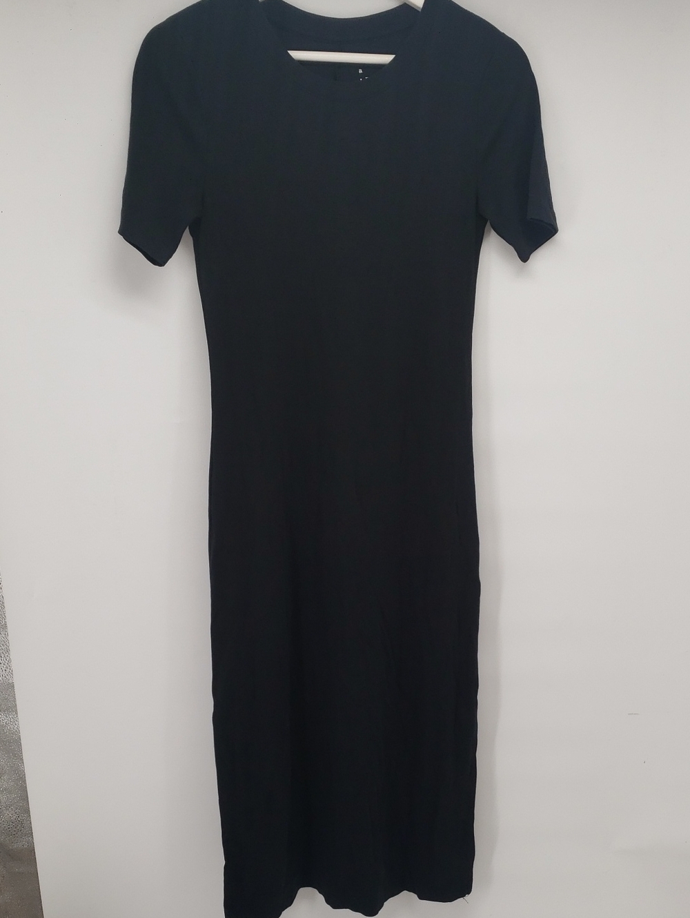 a new day Black Maxi Short-Sleeve Dress